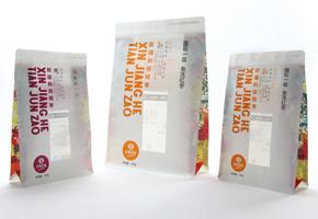 Side Gusset lapos táskák diófélékhez Snack