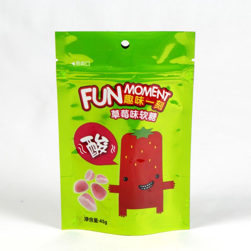 Műanyag Stand Up Zipper Candy Bag Plastic Stand Up Zipper Candy Bag