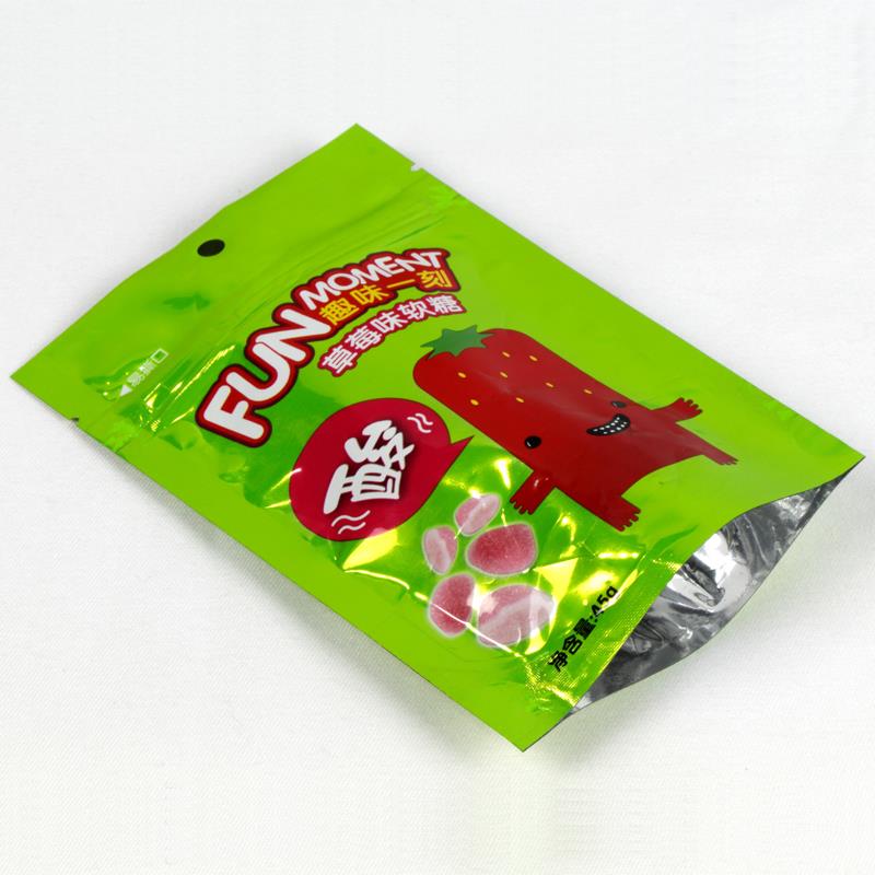 Műanyag Stand Up Zipper Candy Bag Plastic Stand Up Zipper Candy Bag