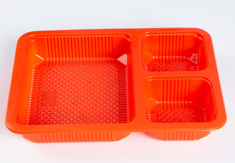 3 compartment food tray