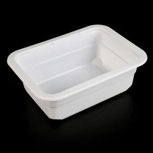 1000 ml Mikrohullámú eldobható műanyag étkezés előkészítő élelmiszer vendéglátó csomagolótálca Gyártó