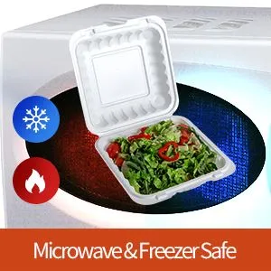 Eldobható, környezetbarát ebéddobozok