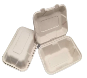 To Go Konténerek Eldobható Bagasse