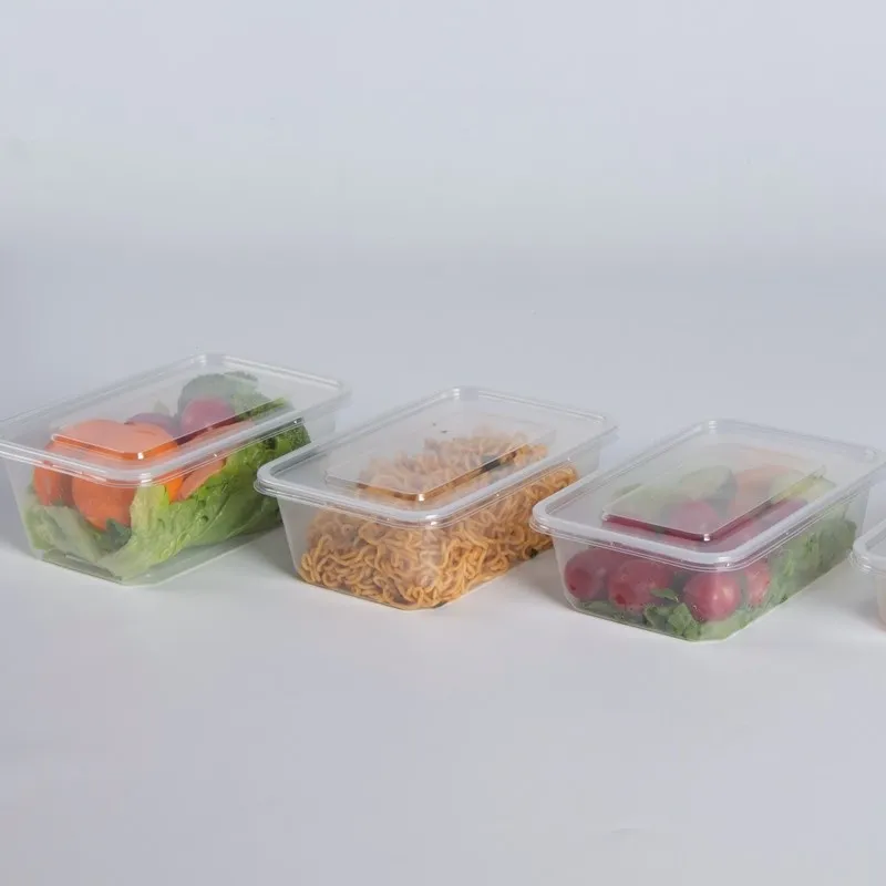 clear food togo boxes